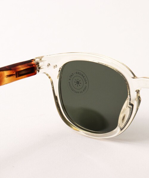 IZIPIZI(イジピジ)の「【IZIPIZI/イジピジ】SUN POLARIZED#C Retro square(サングラス・メンズ・ブラック/ダークブラウン/イエロー・FREE)」の10枚目の写真