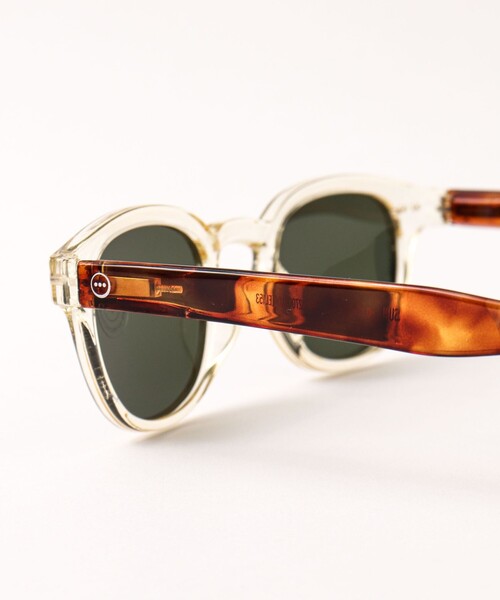 IZIPIZI(イジピジ)の「【IZIPIZI/イジピジ】SUN POLARIZED#C Retro square(サングラス・メンズ・ブラック/ダークブラウン/イエロー・FREE)」の14枚目の写真