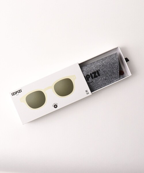 IZIPIZI(イジピジ)の「【IZIPIZI/イジピジ】SUN POLARIZED#C Retro square(サングラス・メンズ・ブラック/ダークブラウン/イエロー・FREE)」の16枚目の写真
