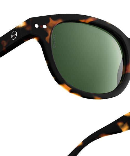 IZIPIZI(イジピジ)の「【IZIPIZI/イジピジ】SUN POLARIZED#C Retro square(サングラス・メンズ・ブラック/ダークブラウン/イエロー・FREE)」の20枚目の写真