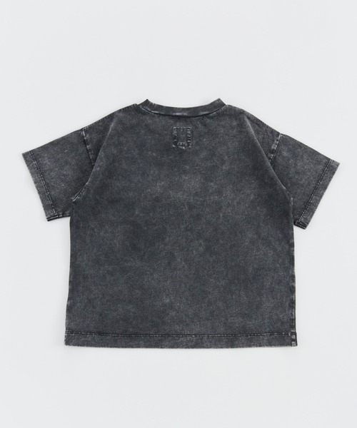 Ocean&Ground(オーシャン&グラウンド)の「Jr.ケミカルウォッシュロゴTシャツ(Tシャツ/カットソー・キッズ・グリーン/オフホワイト・150/160)」の11枚目の写真