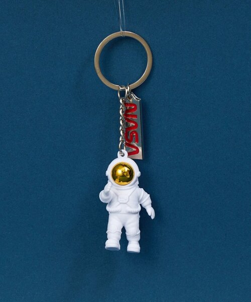 BIRTHDAY BAR(バースデイバー)の「【NASA認証】key ring キーリング(チャーム・レディース・ブルー系その他/グレー/イエロー/ブルー系その他2/ブルー/シルバー・0)」の9枚目の写真