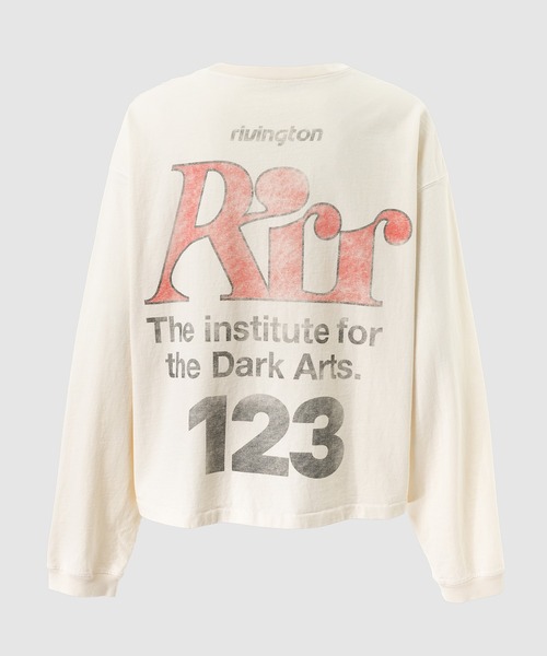 RRR-123（リヴィントンロイレビス）の「DART ARTS CVA LS TEE（Tシャツ/カットソー・メンズ・ホワイト・L/M）」の2枚目の写真
