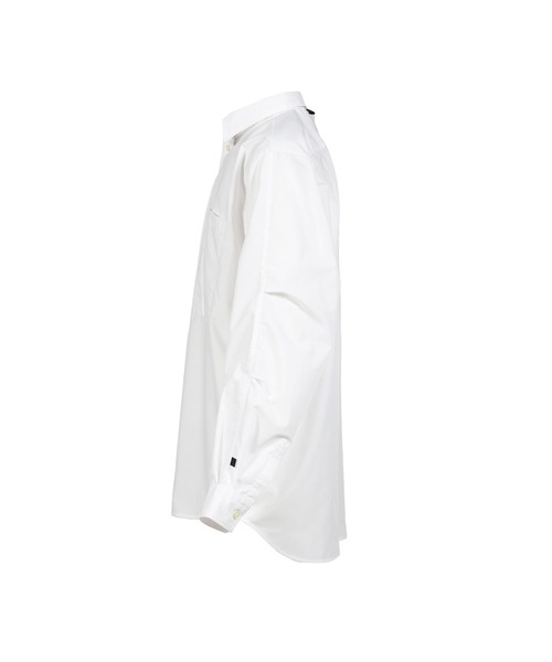 DAIWA PIER39（ダイワピア39）の「TECH REGULAR COLLAR SHIRT L/S SOLID（シャツ/ブラウス・メンズ・ホワイト/ブラック・X-LARGE/MEDIUM/LARGE）」の4枚目の写真