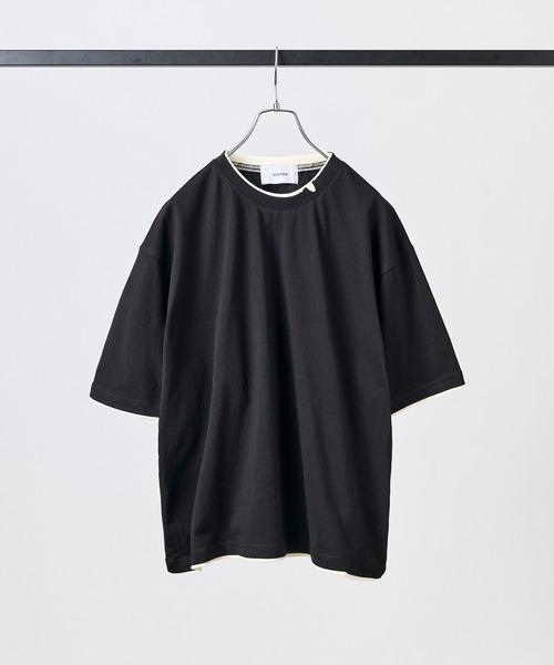 Confirm(コンファーム)の「ネックディテール Tシャツ / Neck Detail Plain T-Shirt メンズ ウィメンズ ユニセックス(Tシャツ/カットソー・メンズ・ブラック/グレー/アイボリー/スカイブルー・M/L)」の20枚目の写真