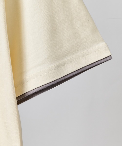 Confirm(コンファーム)の「ネックディテール Tシャツ / Neck Detail Plain T-Shirt メンズ ウィメンズ ユニセックス(Tシャツ/カットソー・メンズ・ブラック/グレー/アイボリー/スカイブルー・M/L)」の8枚目の写真