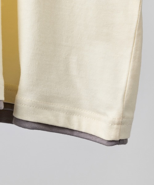 Confirm(コンファーム)の「ネックディテール Tシャツ / Neck Detail Plain T-Shirt メンズ ウィメンズ ユニセックス(Tシャツ/カットソー・メンズ・ブラック/グレー/アイボリー/スカイブルー・M/L)」の9枚目の写真