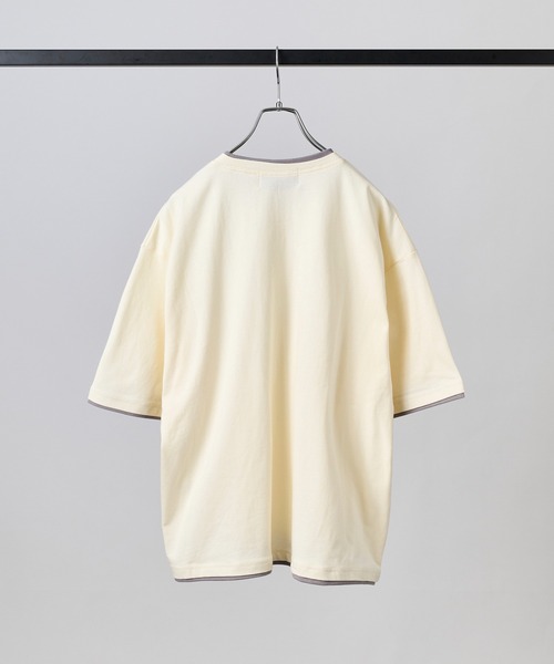 Confirm(コンファーム)の「ネックディテール Tシャツ / Neck Detail Plain T-Shirt メンズ ウィメンズ ユニセックス(Tシャツ/カットソー・メンズ・ブラック/グレー/アイボリー/スカイブルー・M/L)」の6枚目の写真
