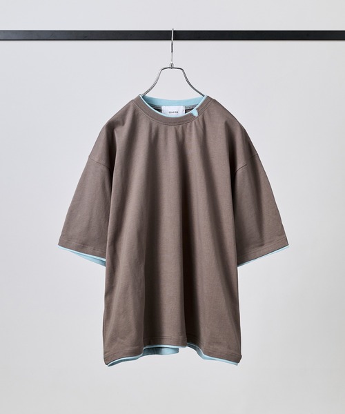Confirm(コンファーム)の「ネックディテール Tシャツ / Neck Detail Plain T-Shirt メンズ ウィメンズ ユニセックス(Tシャツ/カットソー・メンズ・ブラック/グレー/アイボリー/スカイブルー・M/L)」の15枚目の写真