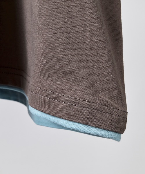 Confirm(コンファーム)の「ネックディテール Tシャツ / Neck Detail Plain T-Shirt メンズ ウィメンズ ユニセックス(Tシャツ/カットソー・メンズ・ブラック/グレー/アイボリー/スカイブルー・M/L)」の19枚目の写真