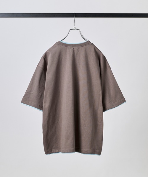 Confirm(コンファーム)の「ネックディテール Tシャツ / Neck Detail Plain T-Shirt メンズ ウィメンズ ユニセックス(Tシャツ/カットソー・メンズ・ブラック/グレー/アイボリー/スカイブルー・M/L)」の16枚目の写真