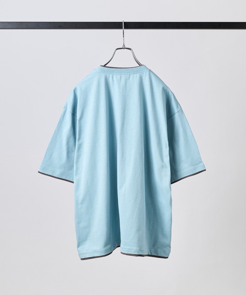 Confirm(コンファーム)の「ネックディテール Tシャツ / Neck Detail Plain T-Shirt メンズ ウィメンズ ユニセックス(Tシャツ/カットソー・メンズ・ブラック/グレー/アイボリー/スカイブルー・M/L)」の11枚目の写真