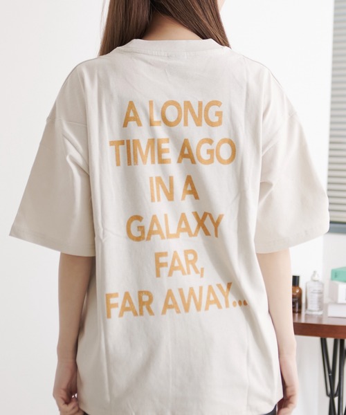 STAR WARS(スターウォーズ)の「『SILVER BULLET SELECT AP/シルバーバレットセレクト』STAR WARS/スターウォーズ USED LIKE TEE(Tシャツ/カットソー・レディース・ブラック系1/ホワイト系1/ホワイト系2/ブラック系2・M/L/LL)」の6枚目の写真