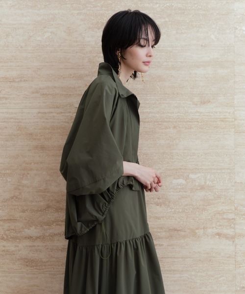 ADORE(アドーア)の「◆スーパーライトストレッチブラウス(シャツ/ブラウス・レディース・カーキ/ブラック・38)」の22枚目の写真