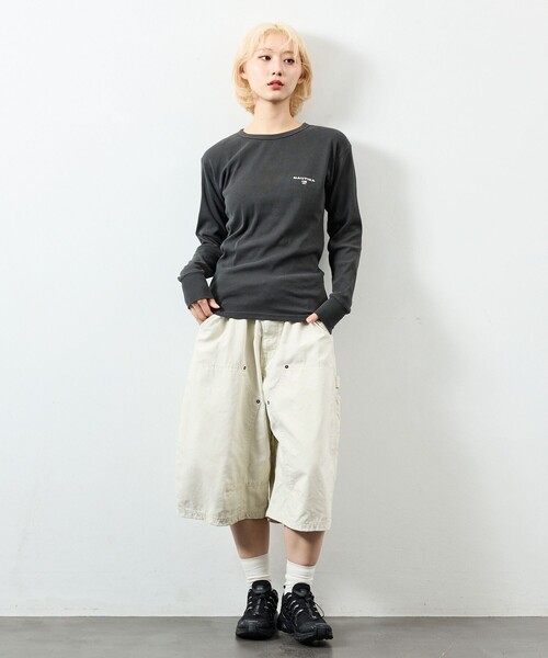 NAUTICA(ノーティカ)の「NAUTICA/ノーティカ Essentials タイトフィット L/S クルーネック ピグメントTシャツ(Tシャツ/カットソー・メンズ・ネイビー/オリーブ/チャコールグレー・LARGE/SMALL/MEDIUM)」の10枚目の写真