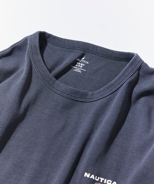 NAUTICA(ノーティカ)の「NAUTICA/ノーティカ Essentials タイトフィット L/S クルーネック ピグメントTシャツ(Tシャツ/カットソー・メンズ・ネイビー/オリーブ/チャコールグレー・LARGE/SMALL/MEDIUM)」の16枚目の写真