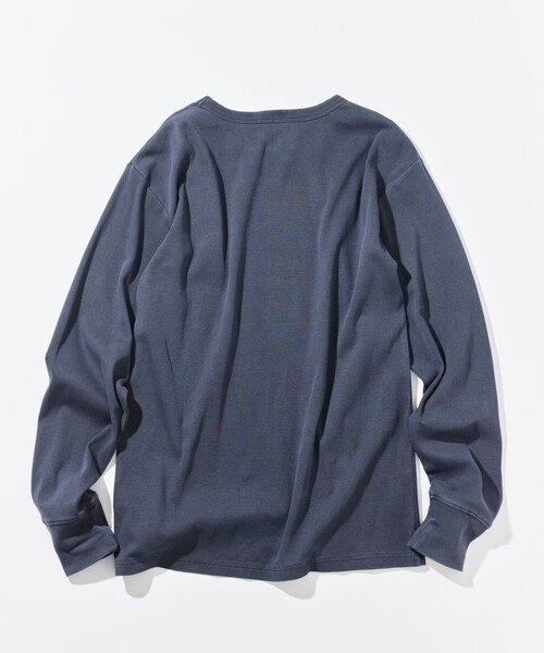 NAUTICA(ノーティカ)の「NAUTICA/ノーティカ Essentials タイトフィット L/S クルーネック ピグメントTシャツ(Tシャツ/カットソー・メンズ・ネイビー/オリーブ/チャコールグレー・LARGE/SMALL/MEDIUM)」の19枚目の写真