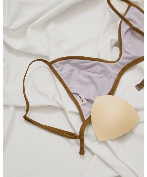 TODAYFUL（トゥデイフル）の「Piping Tulle Bratop 12611019（Tシャツ/カットソー・レディース・ライトブルー/ベージュ・FREE）」の11枚目の写真