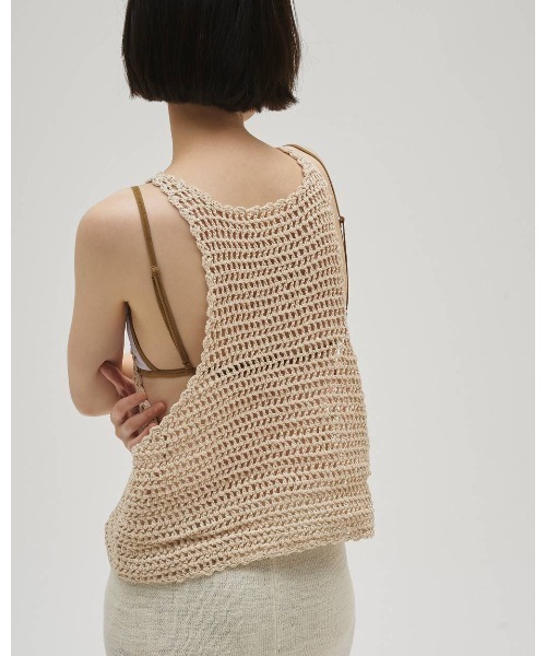 TODAYFUL（トゥデイフル）の「Piping Tulle Bratop 12611019（Tシャツ/カットソー・レディース・ライトブルー/ベージュ・FREE）」の4枚目の写真