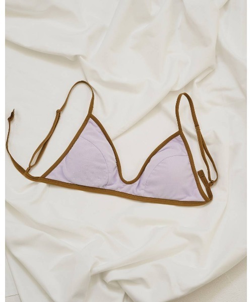 TODAYFUL（トゥデイフル）の「Piping Tulle Bratop 12611019（Tシャツ/カットソー・レディース・ライトブルー/ベージュ・FREE）」の9枚目の写真