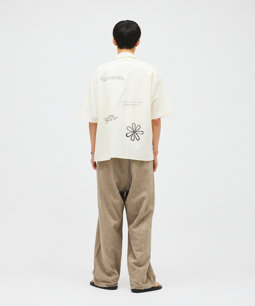 ARMY TWILL(アーミーツイル)の「ARMY TWILL / アーミーツイル 別注 ヴィンテージ シーニック シャツ(シャツ/ブラウス・メンズ・アイボリー/ブラック・MEDIUM/LARGE)」の6枚目の写真