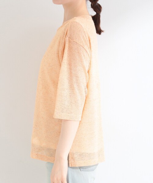 SHOO・LA・RUE(シューラルー)の「【2点セット】メランジシアートップス×タンクトップセット(その他トップス・レディース・オレンジ/ブラック/アイボリー・04/03/02/01)」の17枚目の写真