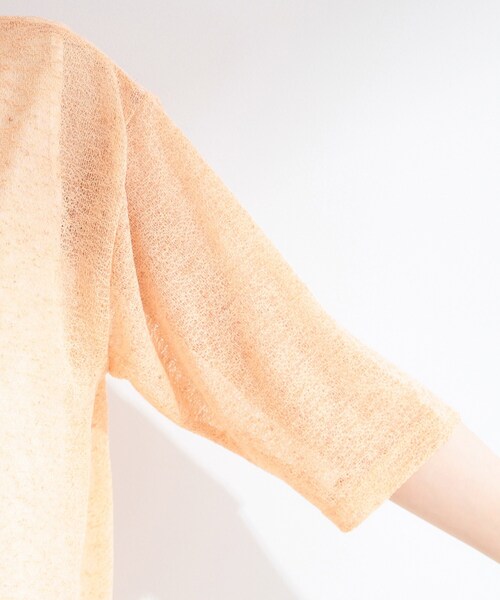 SHOO・LA・RUE(シューラルー)の「【2点セット】メランジシアートップス×タンクトップセット(その他トップス・レディース・オレンジ/ブラック/アイボリー・04/03/02/01)」の20枚目の写真