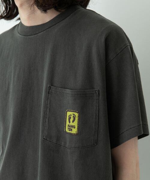 HANGTEN（ハンテン）の「HANG TEN　FOOT LOGO T-SHIRTS（Tシャツ/カットソー・メンズ・ブラック系その他/オフホワイト・MEDIUM/LARGE）」の2枚目の写真