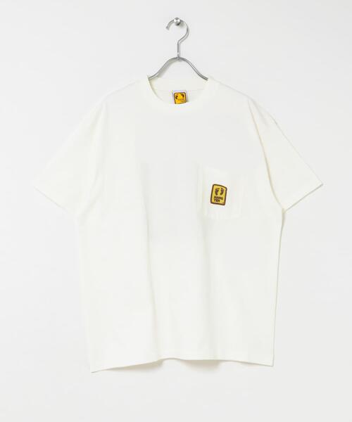 HANGTEN（ハンテン）の「HANG TEN　FOOT LOGO T-SHIRTS（Tシャツ/カットソー・メンズ・ブラック系その他/オフホワイト・MEDIUM/LARGE）」の3枚目の写真