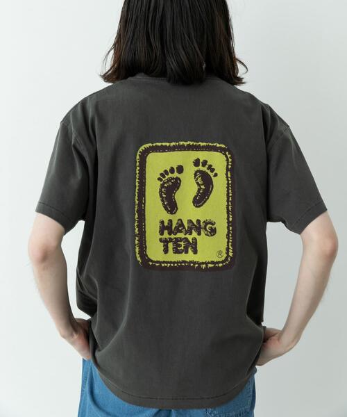 HANGTEN（ハンテン）の「HANG TEN　FOOT LOGO T-SHIRTS（Tシャツ/カットソー・メンズ・ブラック系その他/オフホワイト・MEDIUM/LARGE）」の6枚目の写真