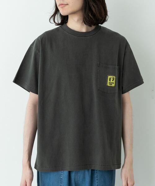 HANGTEN（ハンテン）の「HANG TEN　FOOT LOGO T-SHIRTS（Tシャツ/カットソー・メンズ・ブラック系その他/オフホワイト・MEDIUM/LARGE）」の8枚目の写真