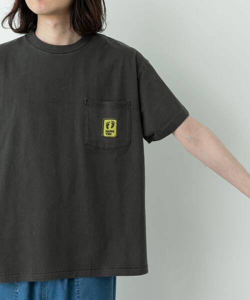 HANGTEN（ハンテン）の「HANG TEN　FOOT LOGO T-SHIRTS（Tシャツ/カットソー・メンズ・ブラック系その他/オフホワイト・MEDIUM/LARGE）」の11枚目の写真