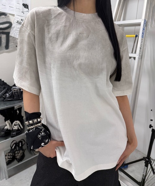 Figments(フィグメンツ)の「ミニマルFGMTSロゴT(Tシャツ/カットソー・レディース・ホワイト/ブラック・FREE)」の9枚目の写真