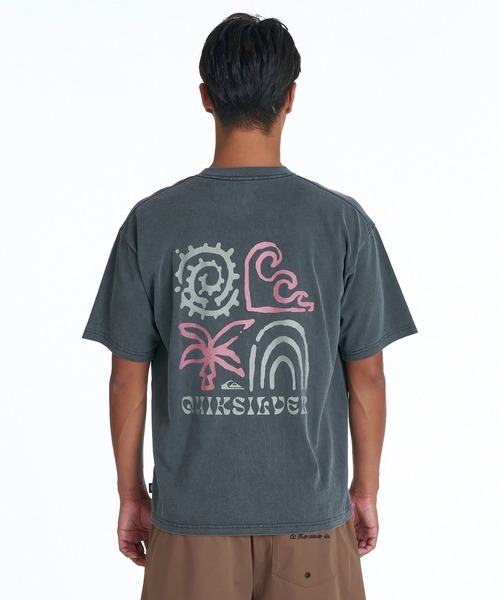 Quiksilver(クイックシルバー)の「QUIKSILVER メンズ URBAN NOMAD ST 半袖Tシャツ ルーズフィット【2026年夏モデル】(Tシャツ/カットソー・メンズ・ホワイト/ブラック/ピンク・X-LARGE/MEDIUM/LARGE)」の7枚目の写真