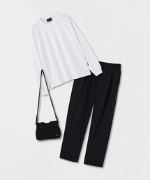 THOUSAND MILE（サウザンドマイル）の「[M's]ロングスリーブＴシャツ＆ロングパンツ＆バッグ ＜3点セット＞ T/C JERSEY + NY/PU＜撥水、４WAYストレッチ、UVカット機能＞（その他パンツ）」