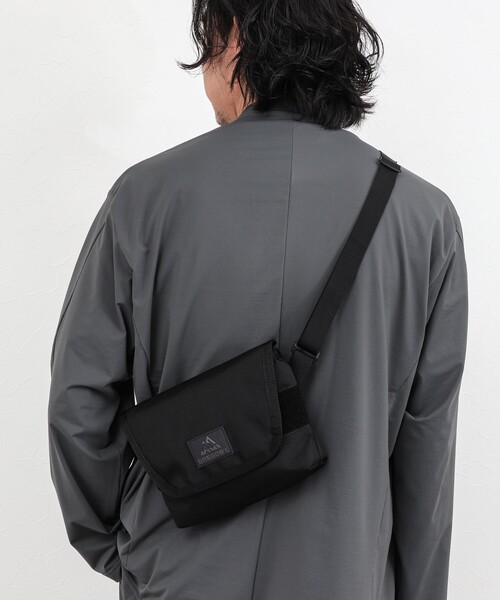 GREGORY（グレゴリー）の「【GREGORY/グレゴリー】TEENY MESSENGER CORDURA BALLISTIC（ショルダーバッグ・メンズ・ブラック・FREE）」の20枚目の写真