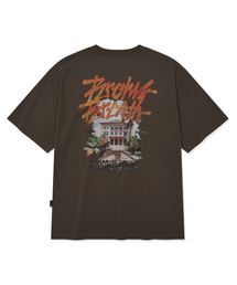 BROWNBREATH（ブラウンブレス）の「TROPICAL CRUSH TAG TEE - BROWN（Tシャツ/カットソー）」