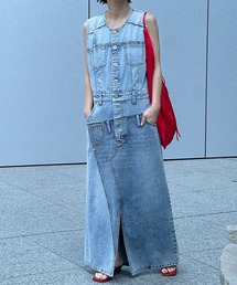 Ameri ロングワンピース AMERI VINTAGE｜アメリビンテージのワンピース（ロング・マキシ丈