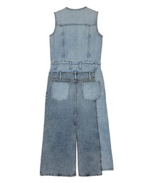 Ameri（アメリ）の「MEDI REMAKE I LINE DENIM DRESS（ワンピース
