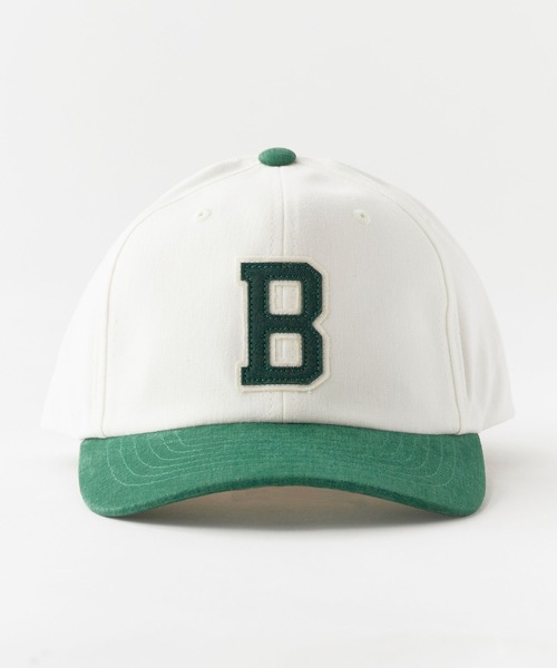 BRIXTON(ブリクストン)の「BRIXTON/ブリクストン BIG B MP CAP キャップ ワッペン 刺繍 配色 バイカラー ツートン ベーシック レトロ メンズ レディース ユニセックス 2026年 夏 夏服(キャップ・メンズ・オフホワイト/ダークブルー・FREE)」の3枚目の写真