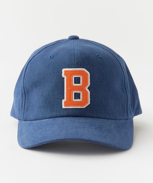 BRIXTON(ブリクストン)の「BRIXTON/ブリクストン BIG B MP CAP キャップ ワッペン 刺繍 配色 バイカラー ツートン ベーシック レトロ メンズ レディース ユニセックス 2026年 夏 夏服(キャップ・メンズ・オフホワイト/ダークブルー・FREE)」の4枚目の写真
