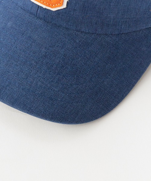 BRIXTON(ブリクストン)の「BRIXTON/ブリクストン BIG B MP CAP キャップ ワッペン 刺繍 配色 バイカラー ツートン ベーシック レトロ メンズ レディース ユニセックス 2026年 夏 夏服(キャップ・メンズ・オフホワイト/ダークブルー・FREE)」の5枚目の写真