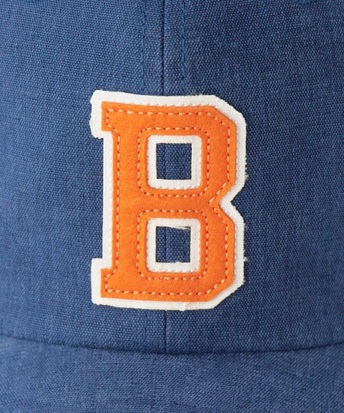 BRIXTON(ブリクストン)の「BRIXTON/ブリクストン BIG B MP CAP キャップ ワッペン 刺繍 配色 バイカラー ツートン ベーシック レトロ メンズ レディース ユニセックス 2026年 夏 夏服(キャップ・メンズ・オフホワイト/ダークブルー・FREE)」の7枚目の写真