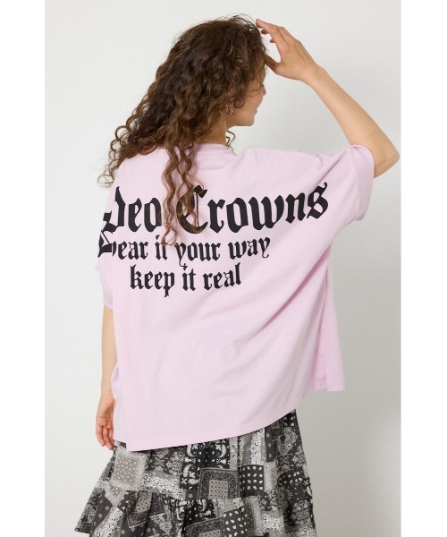 RODEO CROWNS WIDE BOWL（ロデオクラウンズワイドボウル）の「OE LOGO ドルマントップス（その他トップス・レディース・オフホワイト/ピンク/カーキ/ブラック・FREE）」の5枚目の写真
