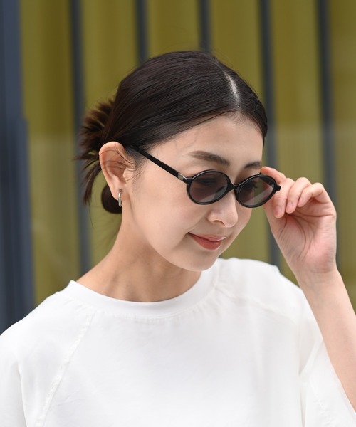 Marient(マリエント)の「Nuance Oval Sunglasses / ニュアンスオーバルサングラス(サングラス・レディース・ブラック/ブラウン系その他・FREE)」の13枚目の写真