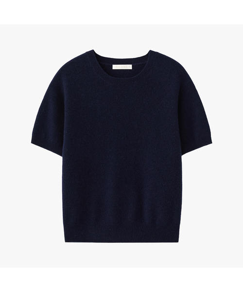 SUARE WOMEN(スアレウーマン)の「(ウィメンズ)カシミヤ10 ウール90 ホルガ ハーフニット - 9カラー(ニット/セーター・レディース・アイボリー/オリーブ/ベビーピンク/スカイブルー/レッド/ブラック/ネイビー/グレー/ベージュ・SMALL/MEDIUM)」の7枚目の写真