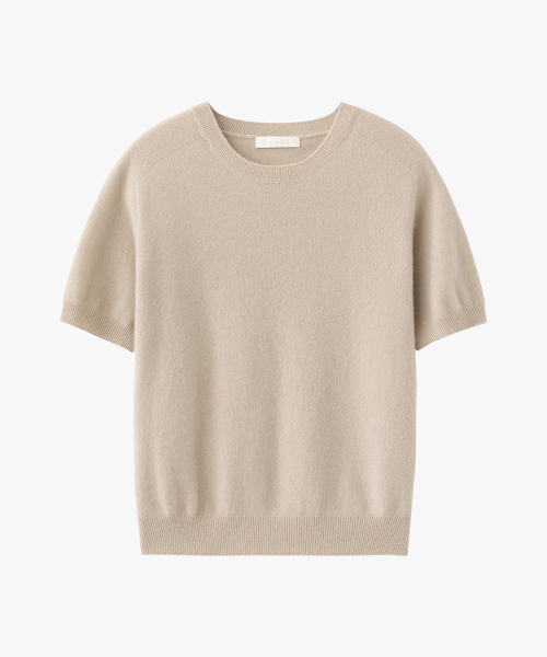 SUARE WOMEN(スアレウーマン)の「(ウィメンズ)カシミヤ10 ウール90 ホルガ ハーフニット - 9カラー(ニット/セーター・レディース・アイボリー/オリーブ/ベビーピンク/スカイブルー/レッド/ブラック/ネイビー/グレー/ベージュ・SMALL/MEDIUM)」の18枚目の写真
