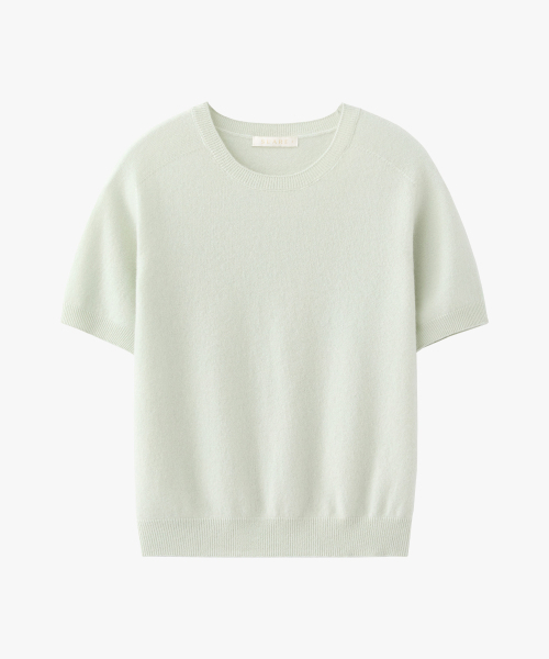 SUARE WOMEN(スアレウーマン)の「(ウィメンズ)カシミヤ10 ウール90 ホルガ ハーフニット - 9カラー(ニット/セーター・レディース・アイボリー/オリーブ/ベビーピンク/スカイブルー/レッド/ブラック/ネイビー/グレー/ベージュ・SMALL/MEDIUM)」の12枚目の写真
