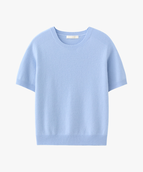 SUARE WOMEN(スアレウーマン)の「(ウィメンズ)カシミヤ10 ウール90 ホルガ ハーフニット - 9カラー(ニット/セーター・レディース・アイボリー/オリーブ/ベビーピンク/スカイブルー/レッド/ブラック/ネイビー/グレー/ベージュ・SMALL/MEDIUM)」の14枚目の写真