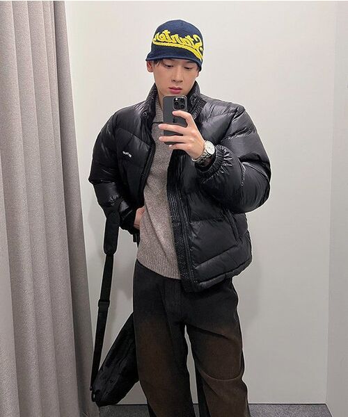 NONBLANK（ノンブランク）の「ウールカラー ニット_DORMOUSE BEIGE（ニット/セーター・メンズ・ベージュ・MEDIUM/LARGE/X-LARGE）」の16枚目の写真